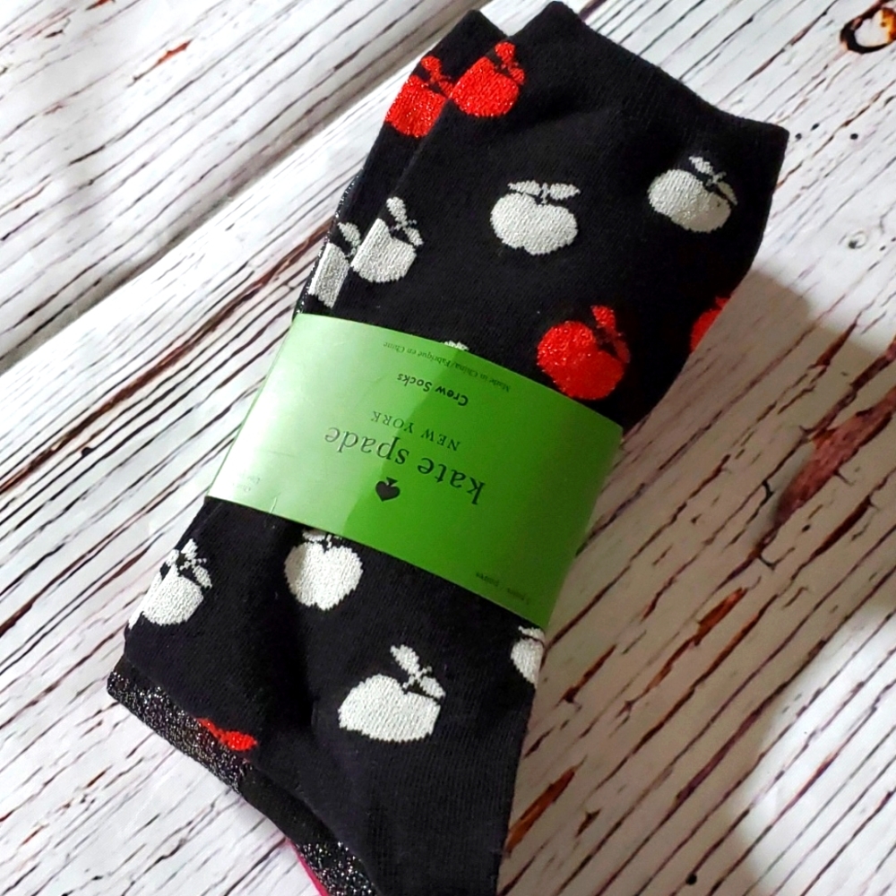 🆕️ KATE SPADE CREW SOCKS (3 PAIRS) ♠️